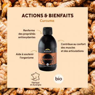 Image 81204 supplémentaire pour Élixir de Curcuma Bio 3000 mg - Élixir d'Orient 300 ml - Biofloral