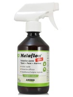Image de Melaflon Spray Antiparasitaire pour animaux - Contre les tiques, puces et acariens 300 ml - AniBio depuis Protégez vos animaux des parasites naturellement | Louis Herboristerie