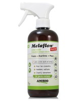 Image de Melaflon Spray Antiparasitaire pour habitat - Contre les puces, poux et acariens 500 ml - AniBio depuis Protégez vos animaux des parasites naturellement | Louis Herboristerie