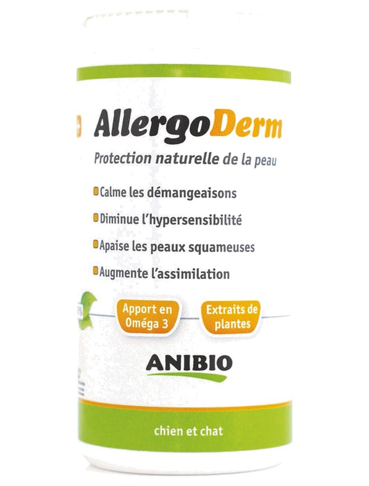 Image principale de la modale pour AllergoDerm - Protection naturelle de la peau des chiens et des chats 150 g - AniBio