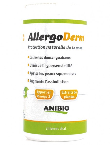 AllergoDerm - Protection naturelle de la peau des chiens et des chats 150 g - AniBio
