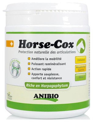 Image de Horse-Cox - Articulations et Souplesse des Chevaux 420g - AniBio depuis AniBio : soins et compléments pour chiens, chats et chevaux