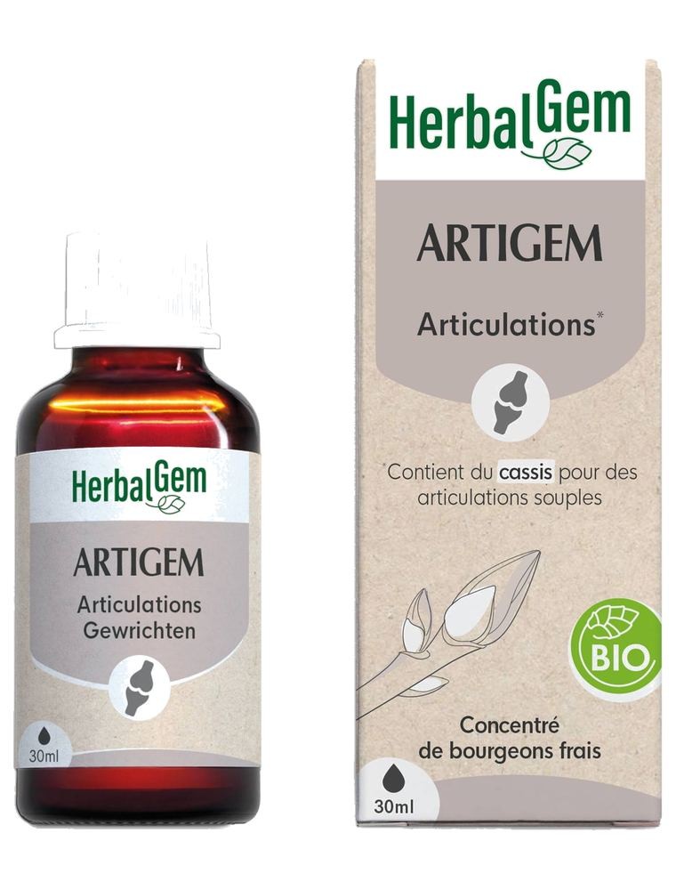 Image principale de la modale pour ArtiGEM GC02 Bio - Articulations douloureuses 30 ml – Herbalgem
