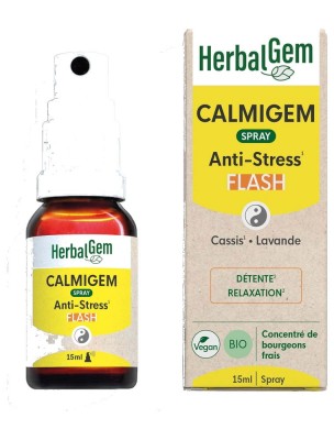 Image de CalmiGEM GC03 Bio Spray - Stress et anxiété 15 ml - Herbalgem depuis Achetez les produits Herbalgem à l'herboristerie Louis