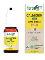 Image de CalmiGEM GC03 Bio Spray - Stress et anxiété 15 ml - Herbalgem depuis Sprays aux plantes pour votre bien-être | Louis Herboristerie