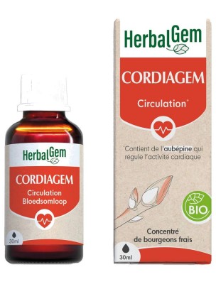 Image de CordiaGEM GC04 Bio - Rythme cardiaque 30 ml - Herbalgem depuis Achetez les produits Herbalgem à l'herboristerie Louis