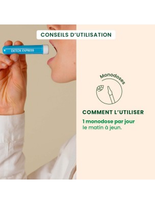 Image 81372 supplémentaire pour Détox Express Bio - Purification 7 Monodoses de 10 ml - Herbalgem