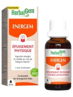 Image de EnerGEM Bio - Epuisement Physique 30 ml - Herbalgem depuis Solutions Naturelles pour votre Santé | Louis Herboristerie (39)
