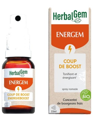 Image de EnerGEM Bio Spray - Coup de Boost 15 ml - Herbalgem depuis louis-herboristerie
