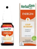 Image de EnerGEM Bio Spray - Coup de Boost 15 ml - Herbalgem depuis Solutions Naturelles pour votre Santé | Louis Herboristerie (39)