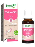 Image de FeminaGEM GC21 Bio - Confort menstruel 30 ml - Herbalgem depuis Solutions Naturelles pour votre Santé | Louis Herboristerie (42)