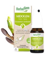 Image de MidoGEM Forte GC25 Bio - Mal de tête en spray 15 ml - Herbalgem depuis Solutions Naturelles pour votre Santé | Louis Herboristerie (69)
