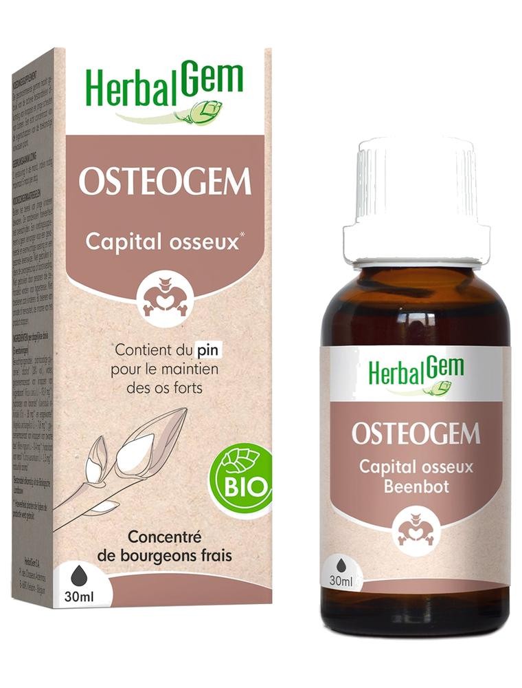 Image principale de la modale pour OsteoGEM GC13 Bio - Ostéoporose Bourgeons et jeunes pousses 30 ml - Herbalgem