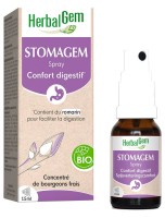 Image de Stomagem GC23 Bio -  Confort digestif Spray 15 ml - Herbalgem depuis Solutions Naturelles pour votre Santé | Louis Herboristerie (102)