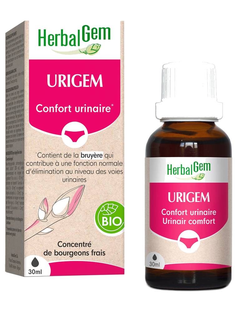 Image principale de la modale pour UriGEM GC27 Bio - Confort urinaire en Gemmothérapie 30 ml - Herbalgem