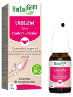 Image de UriGEM GC27 Bio - Confort urinaire en Gemmothérapie Spray de 15 ml - Herbalgem depuis Solutions Naturelles pour votre Santé | Louis Herboristerie (107)