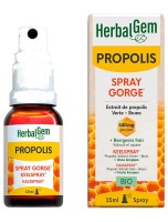 Image de Propolis Bio Large Spectre - Système respiratoire Spray de 15 ml - Herbalgem depuis Solutions Naturelles pour votre Santé | Louis Herboristerie (86)
