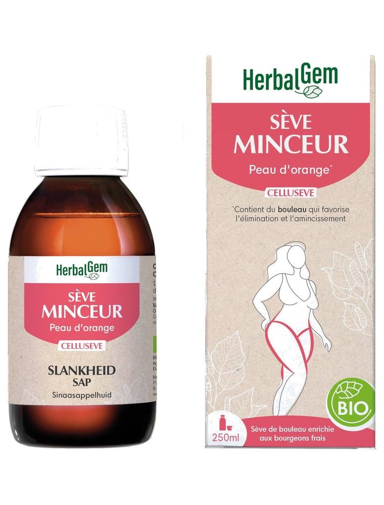 Image principale de la modale pour CelluSEVE Bio - Drainage de l'organisme en douceur 250 ml - Herbalgem