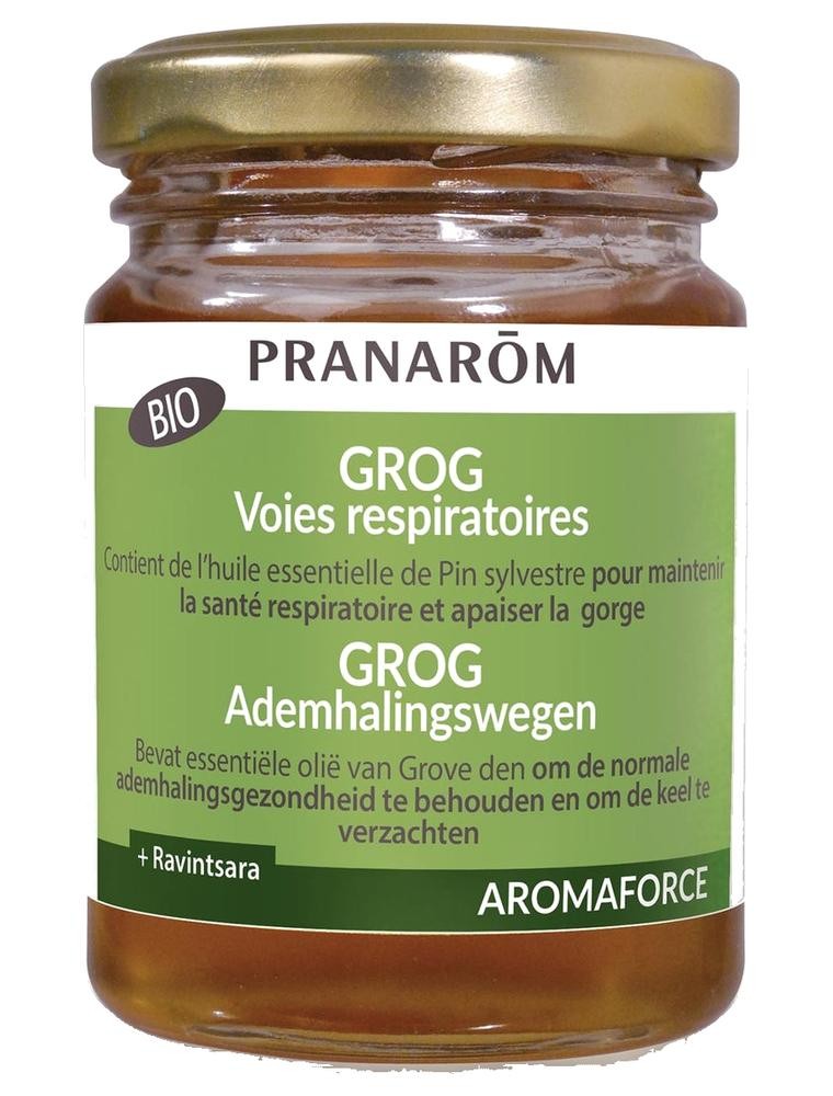 Image principale de la modale pour Aromaforce Grog Bio - Voies respiratoires 100 ml - Pranarôm