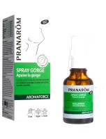 Image de Aromaforce Spray Gorge Bio - Apaisant 15 ml - Pranarôm depuis Solutions Naturelles pour votre Santé | Louis Herboristerie (8)