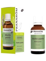 Image de Menthe poivrée Bio - Huile essentielle Mentha piperita 30 ml - Pranarôm depuis Solutions Naturelles pour votre Santé | Louis Herboristerie (68)