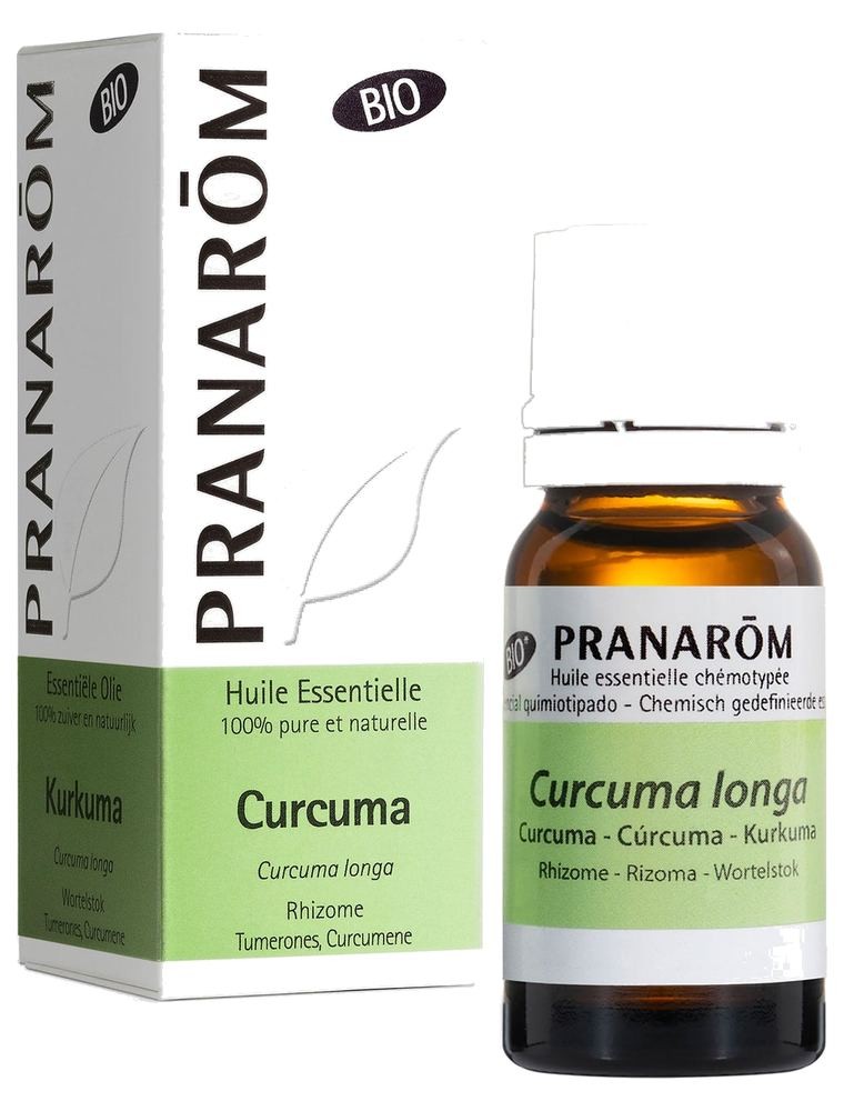 Image principale de la modale pour Curcuma (Safran de l'Inde) Bio - Huile essentielle de Curcuma longa 10 ml - Pranarôm