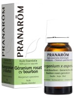 Image de Géranium rosat cv Bourbon - Pelargonium x graveolens 10 ml - Pranarôm depuis Solutions Naturelles pour votre Santé | Louis Herboristerie (48)