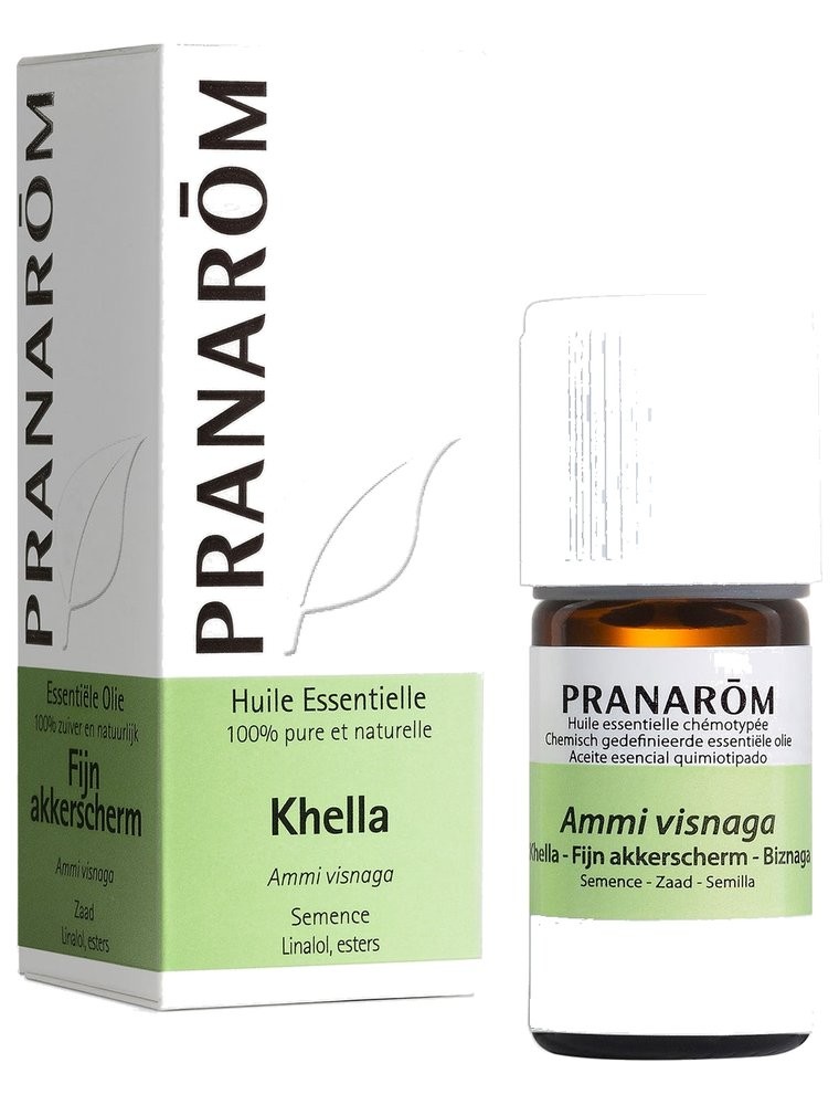 Image principale de la modale pour Khella - Huile essentielle d'Ammi visnaga 5 ml - Pranarôm