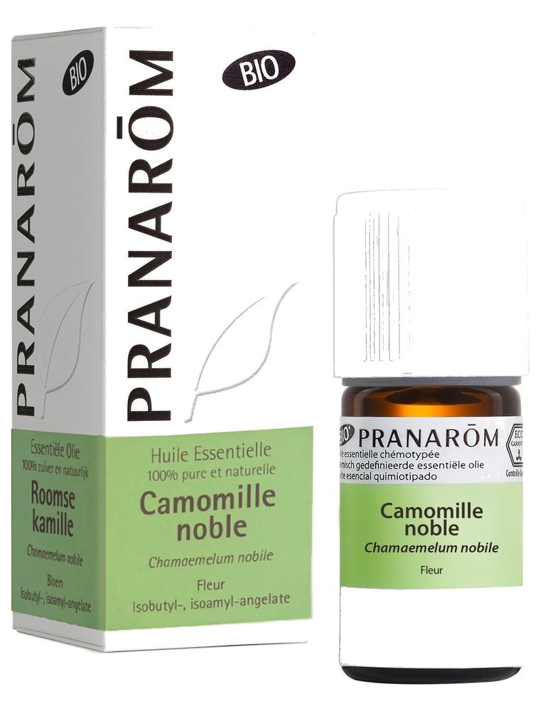 Image principale de la modale pour Camomille romaine (noble) Bio - Huile essentielle Chamaemelum nobile 5 ml - Pranarôm
