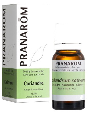 Image de Coriandre - Huile essentielle de Coriandrum sativum 10 ml - Pranarôm depuis Achetez les produits Pranarôm à l'herboristerie Louis (2)