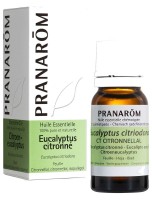 Image de Eucalyptus citronné - Huile essentielle d'Eucalyptus citriodora 10 ml - Pranarôm depuis Solutions Naturelles pour votre Santé | Louis Herboristerie (41)