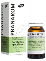 Image de Eucalyptus globuleux Bio - Huile essentielle d'Eucalyptus globulus 10 ml - Pranarôm depuis Solutions Naturelles pour votre Santé | Louis Herboristerie (41)