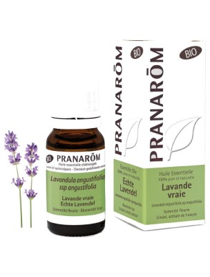 Image de Lavande officinale (vraie) Bio - Huile essentielle Lavandula angustifolia 10 ml - Pranarôm depuis Achetez les produits Pranarôm à l'herboristerie Louis (3)