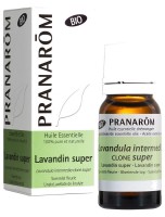 Image de Lavandin Super Bio - Huile Essentielle de Lavandula intermedia clone super 10 ml - Pranarôm depuis Solutions Naturelles pour votre Santé | Louis Herboristerie (61)