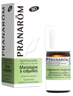 Image de Marjolaine à coquilles Bio - Huile essentielle Origanum majorana 5 ml - Pranarôm depuis Achetez les produits Pranarôm à l'herboristerie Louis (4)
