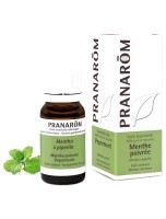 Image de Menthe poivrée - Huile essentielle Mentha x piperita 10 ml - Pranarôm depuis Solutions Naturelles pour votre Santé | Louis Herboristerie (68)