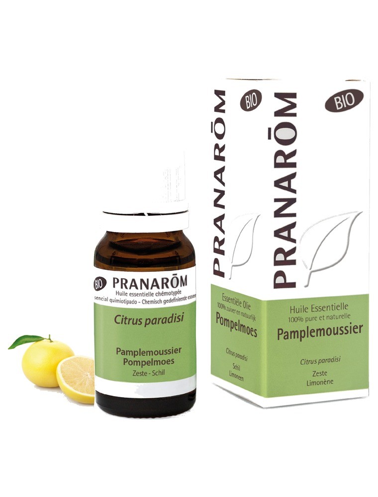 Image principale de la modale pour Pamplemousse Bio - Huile essentielle de Citrus paradisi 10 ml - Pranarôm