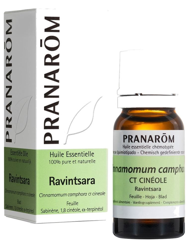 Image principale de la modale pour Ravintsara - Huile essentielle de Cinnamomum camphora 10 ml - Pranarôm