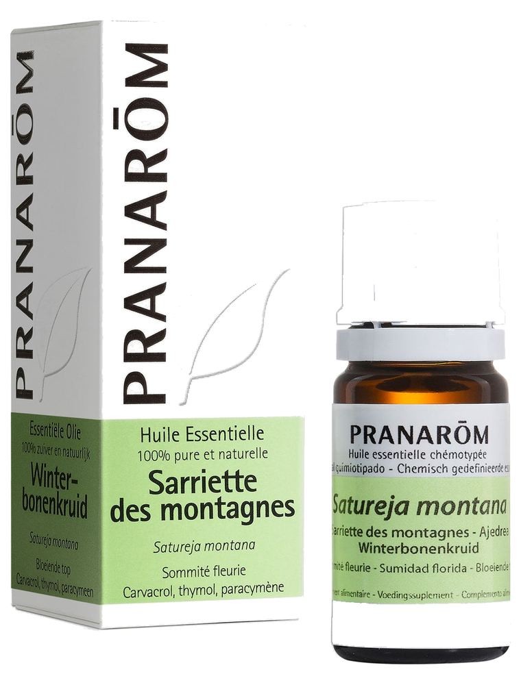Image principale de la modale pour Sarriette des montagnes - Huile essentielle de Satureja montana 5 ml - Pranarôm