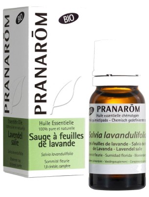 Image de Sauge à feuilles de lavande Bio - Huiles essentielles de Salvia lavandulifolia 10 ml - Pranarôm depuis Achetez les produits Pranarôm à l'herboristerie Louis (6)