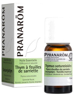 Image de Thym à feuilles de sarriette - Huile essentielle Thymus satureioides 10 ml - Pranarôm depuis Achetez les produits Pranarôm à l'herboristerie Louis (6)