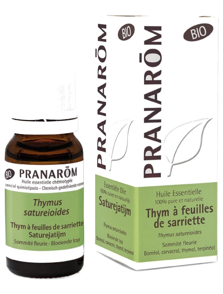 Image principale de la modale pour Thym à sarriette Bio - Huile essentielle Thymus satureioides 10 ml - Pranarôm