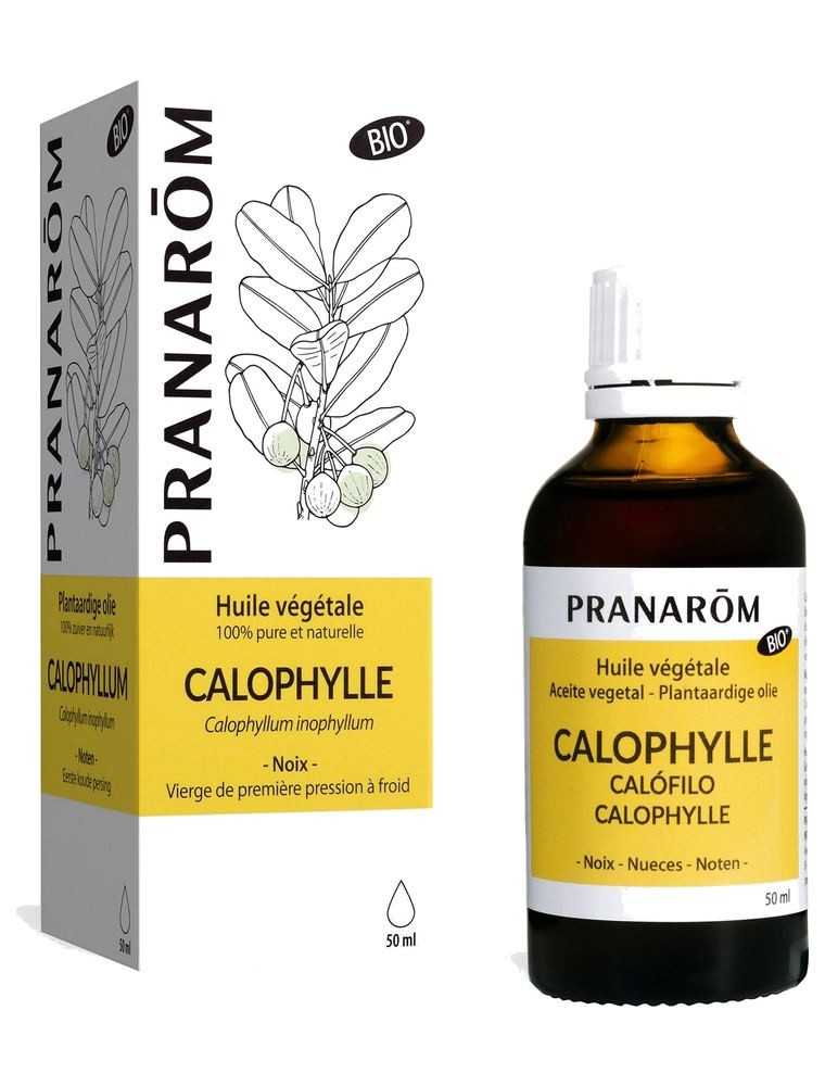 Image principale de la modale pour Calophylle (Tamanu) Bio - Huile végétale Calophyllum inophyllum 50 ml - Pranarôm