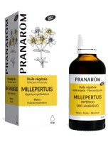 Image de Millepertuis Bio - Huile de macération Hypericum perforatum 50 ml - Pranarôm depuis Solutions Naturelles pour votre Santé | Louis Herboristerie (69)