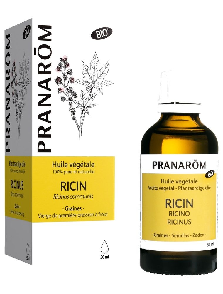 Image principale de la modale pour Ricin Bio - Huile végétale de Ricinus communis 50 ml - Pranarôm