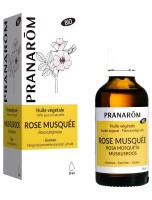 Image de Rose musquée Bio - Huile végétale Rosa rubiginosa 50 ml - Pranarôm depuis Solutions Naturelles pour votre Santé | Louis Herboristerie (92)