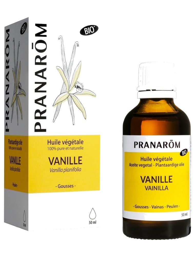 Image principale de la modale pour Vanille Bio - Huile végétale Vanilla planifolia 50 ml - Pranarôm