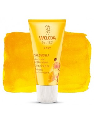 Image de Crème Plein Air au Calendula pour Bébé - Protection intensive 30 ml - Weleda depuis Produits de phytothérapie pour prendre soin de son corps