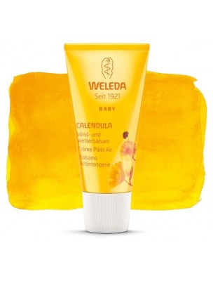 Image de Crème Plein Air au Calendula pour Bébé - Protection intensive 30 ml - Weleda depuis louis-herboristerie