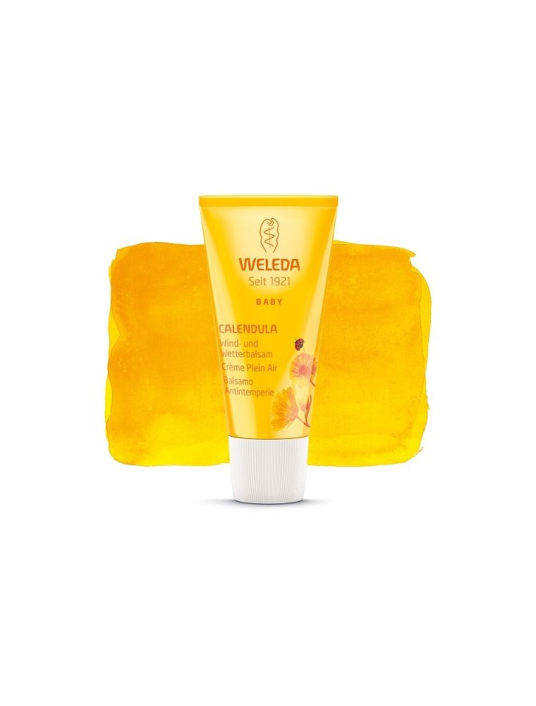 Image principale de la modale pour Crème Plein Air au Calendula pour Bébé - Protection intensive 30 ml - Weleda